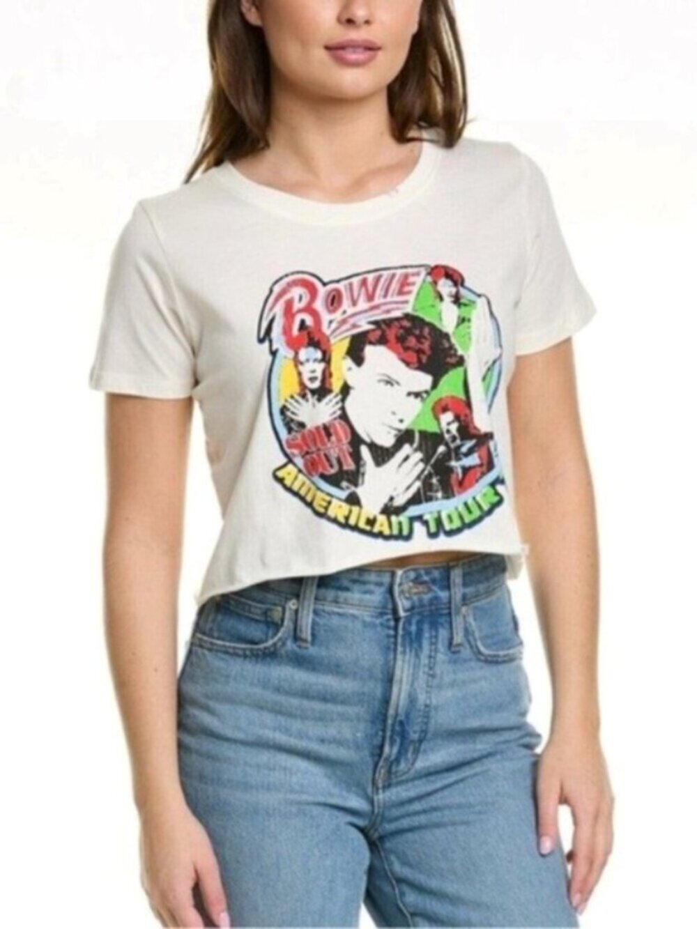 PRINCE PETER David Bowie Graphic Tee 1975 American Tour Size S NWT